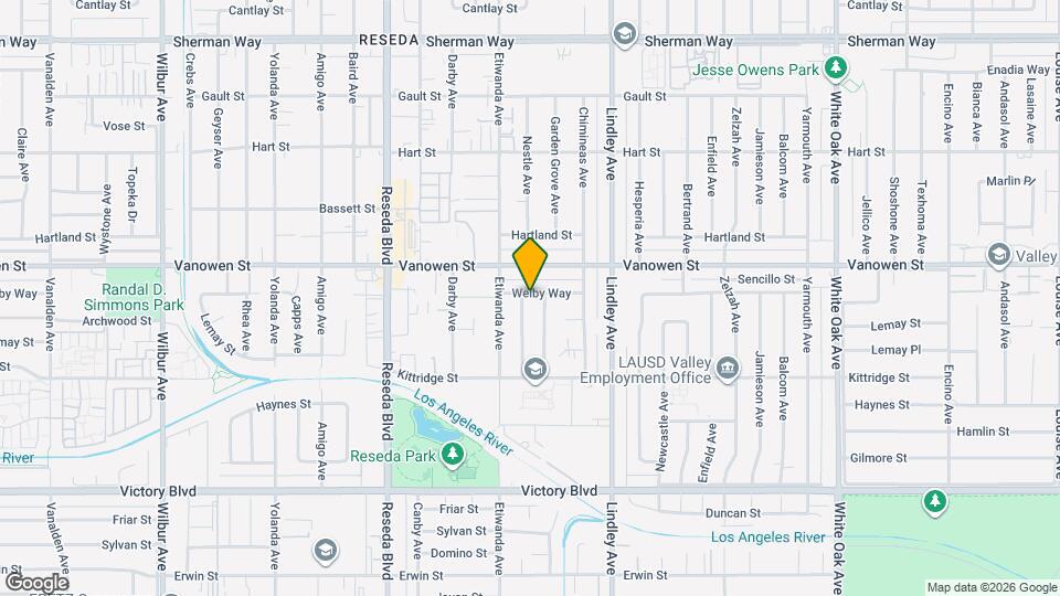 6724 Nestle Ave Map and Location Details