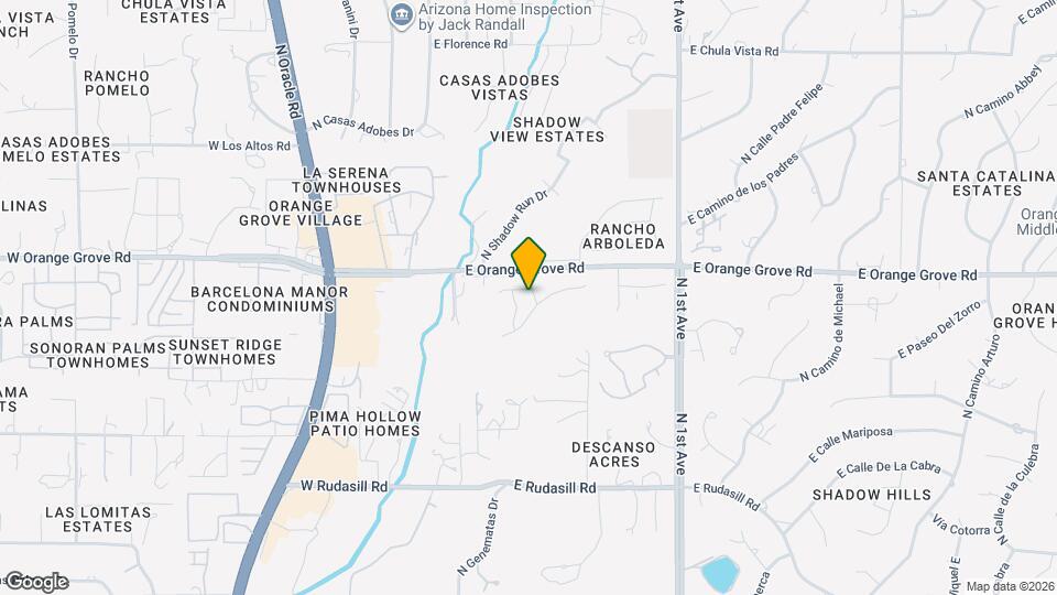 6361 N Cam Aguante Map and Location Details