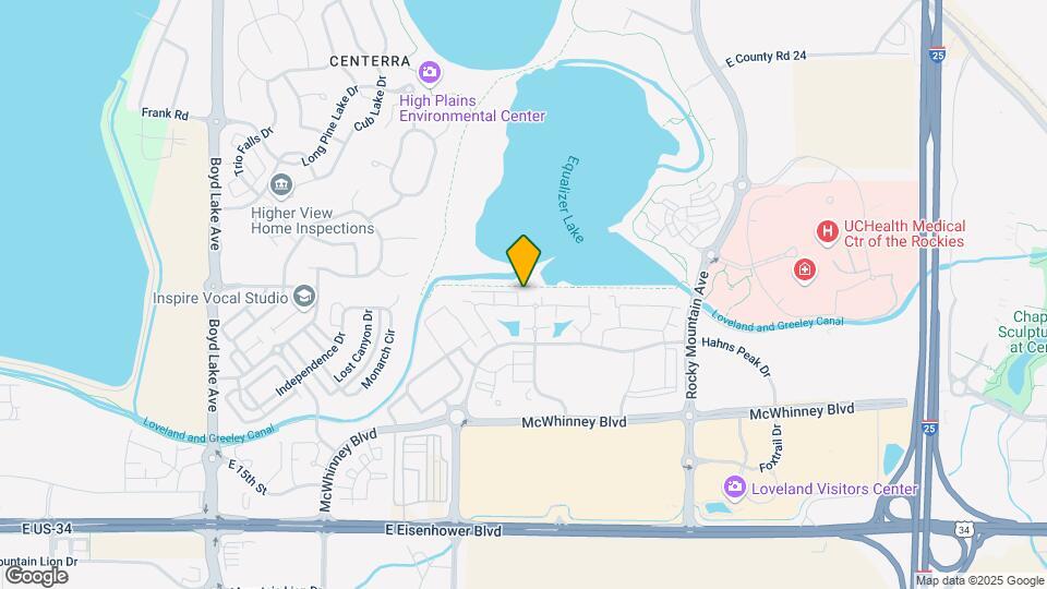 4695 Hahns Peak Dr Map and Location Details