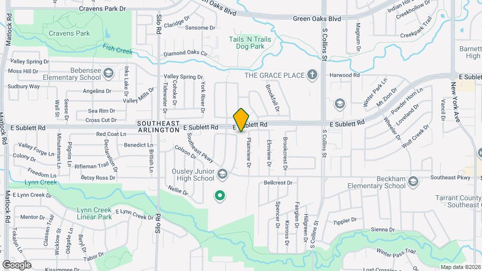 6305 Meadowglen Dr Map and Location Details