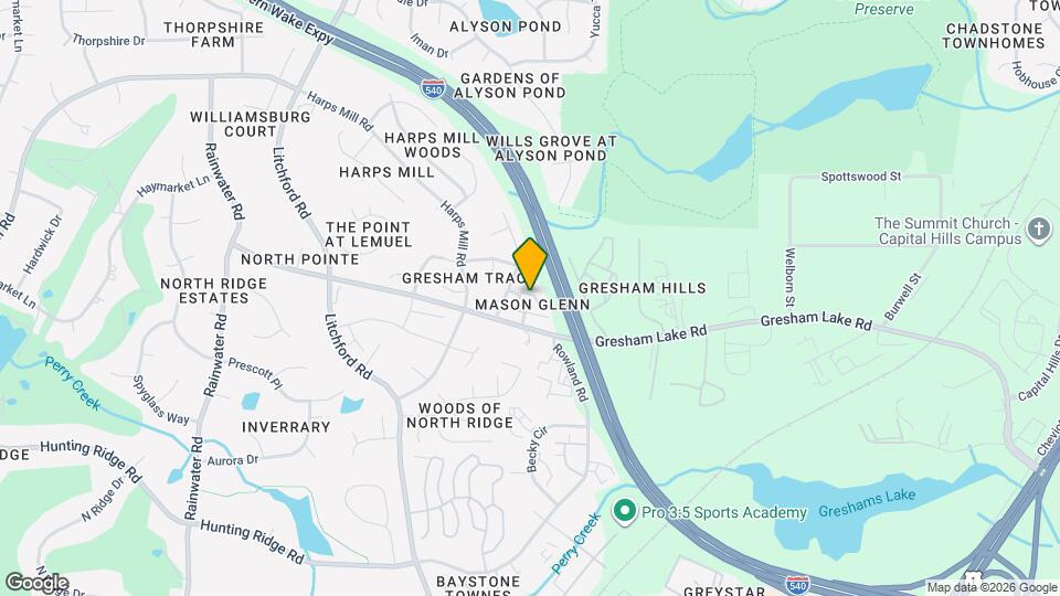 2614 Stewart Pines Dr Map and Location Details