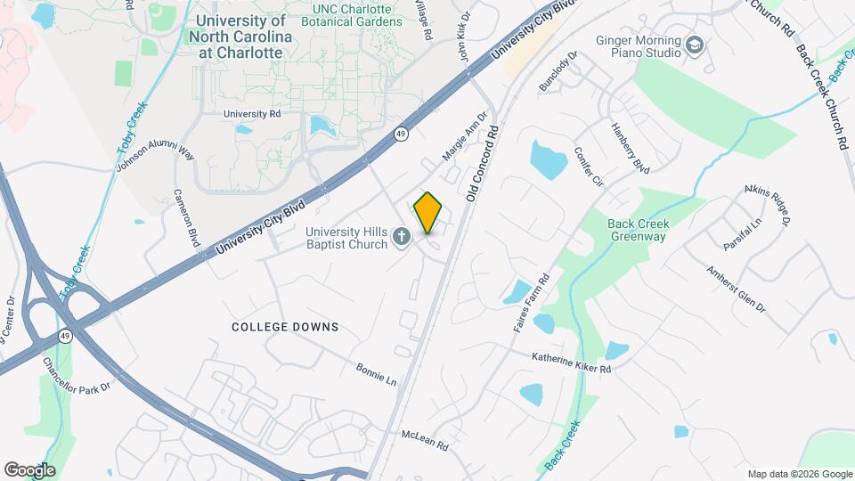 9606 Vinca Cir, Unit A Map and Location Details