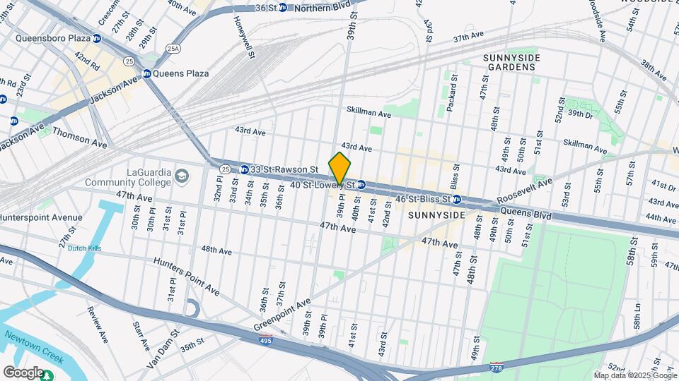 39-20 Queens Blvd Mapa y Detalles de la Ubicación