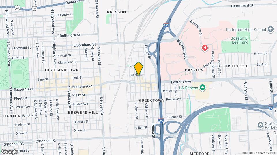 410 S Newkirk St Map and Location Details