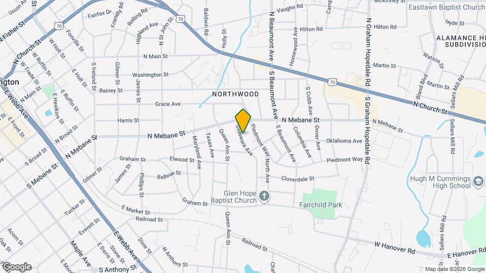 520 Delaware Ave Map and Location Details