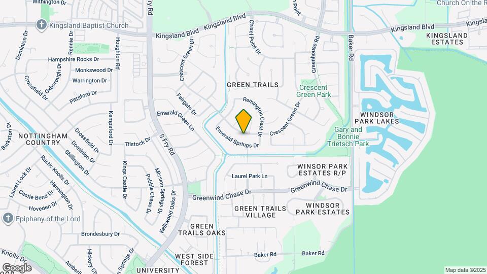 1438 Crescent Green Dr Map and Location Details