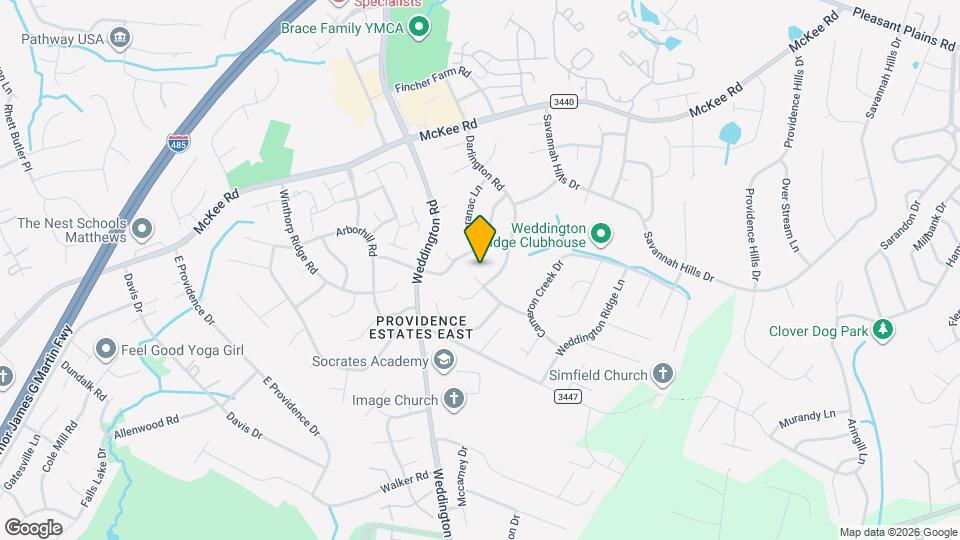 2336 Equestrian Dr Map and Location Details