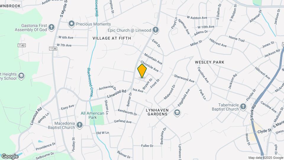 1410 Austin St Map and Location Details