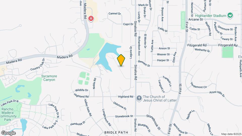 381 Laguna Terrace Map and Location Details