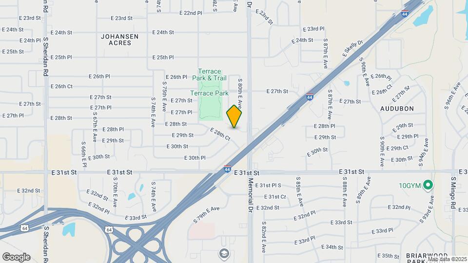 7926 E 27th Ct Map and Location Details