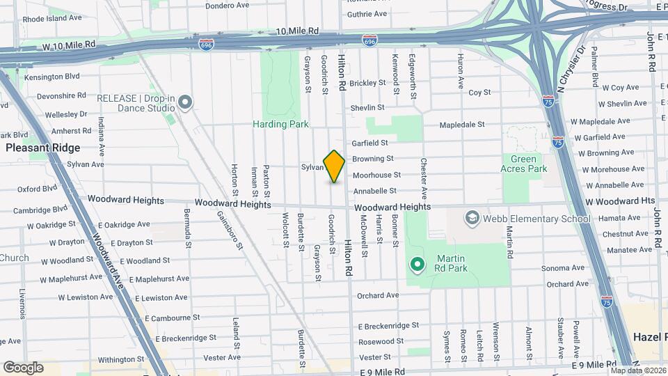 2808 Goodrich St Map and Location Details