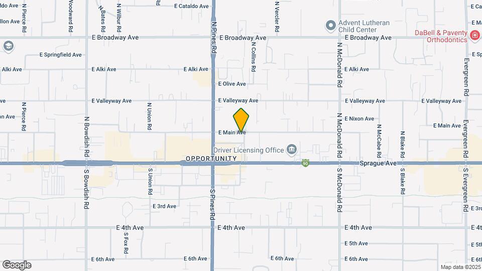 12419 E Riverside Ave Mapa y Detalles de la Ubicación