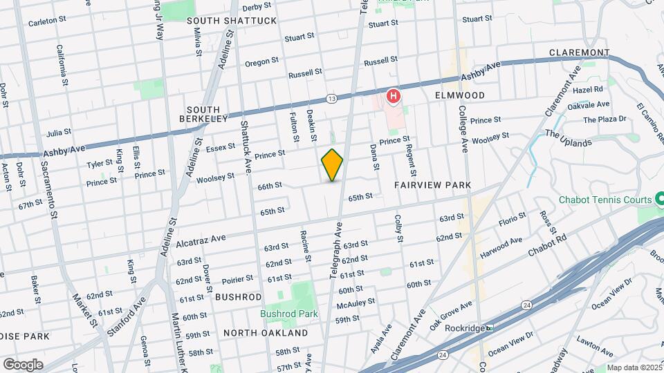 525 66th St Map and Location Details