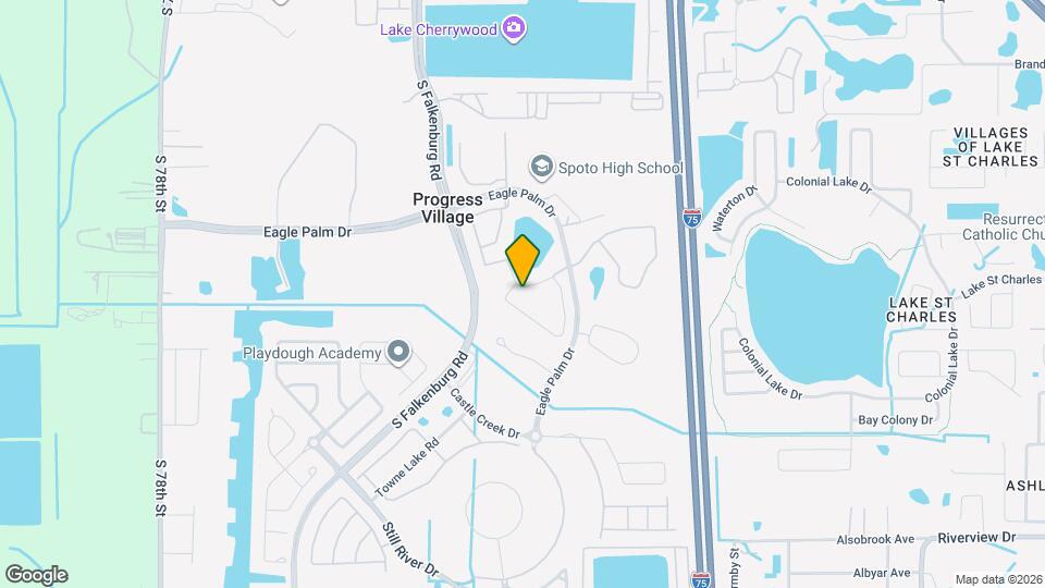 6911 Breezy Palm Dr Map and Location Details