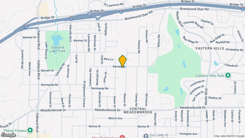 4916 Barnett St Map and Location Details