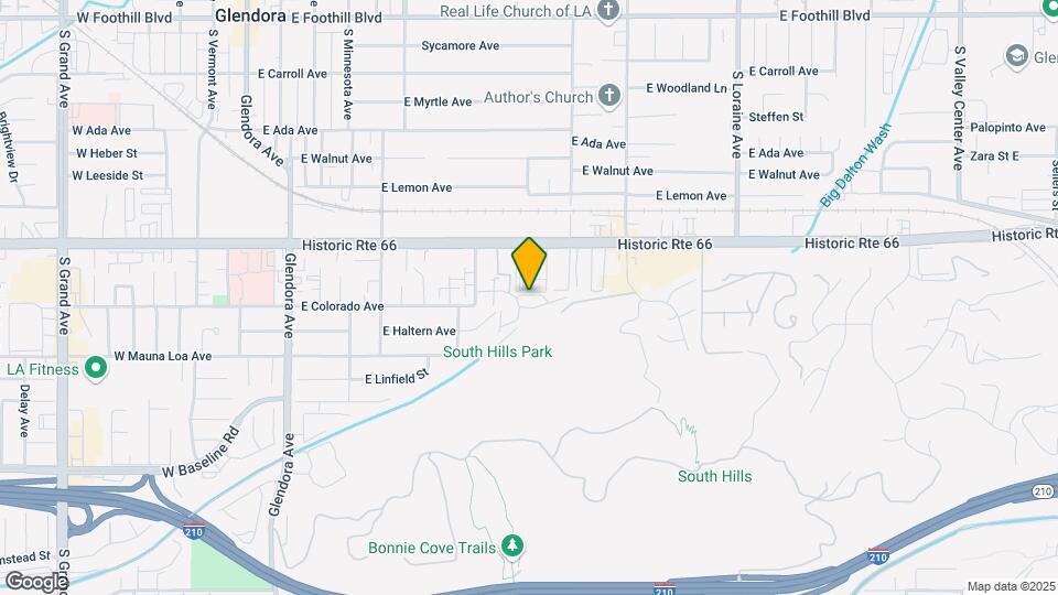 South Hills Villas Map and Location Details