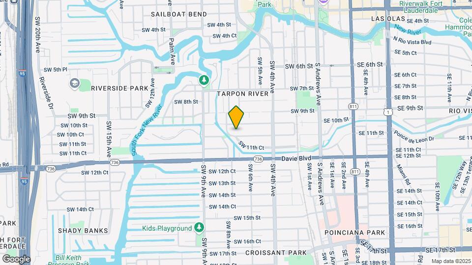 707 SW 11th St Map and Location Details
