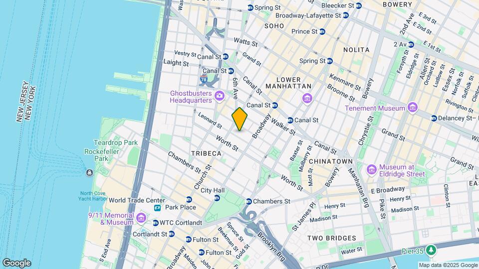81 Leonard Street Mapa y Detalles de la Ubicación