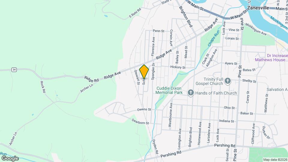 518 Schaum Ave Map and Location Details