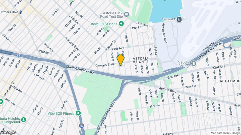 22-15 74th St Mapa y Detalles de la Ubicación