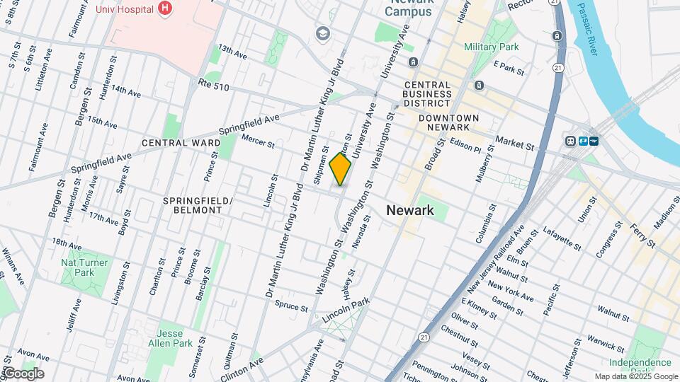 New Center City Map and Location Details