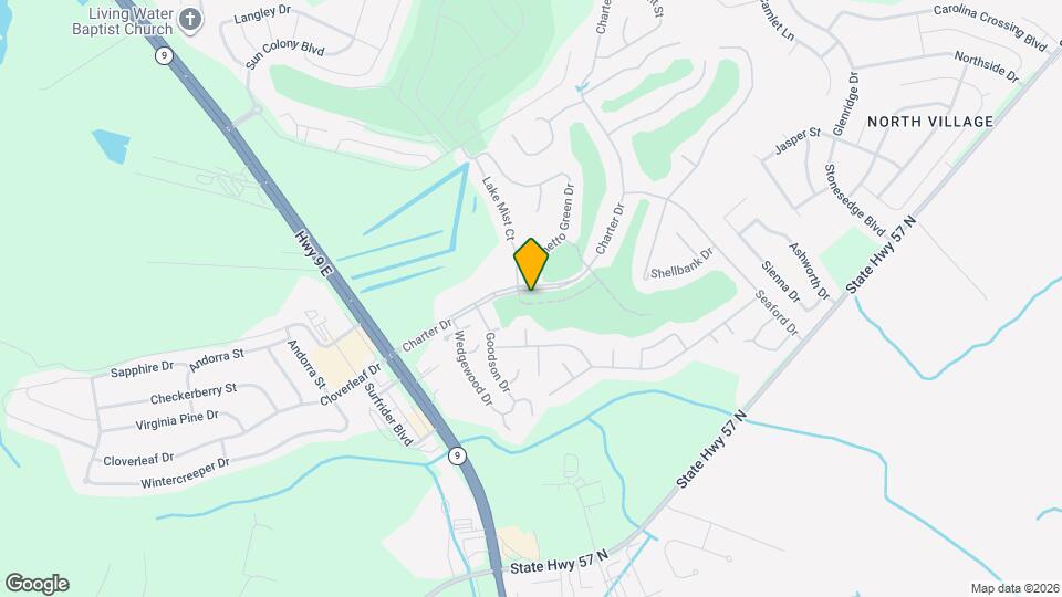 82 Palmetto Green Dr Map and Location Details