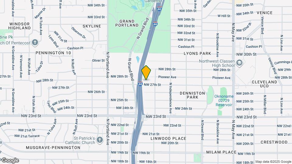 3429 NW 27th St Map and Location Details