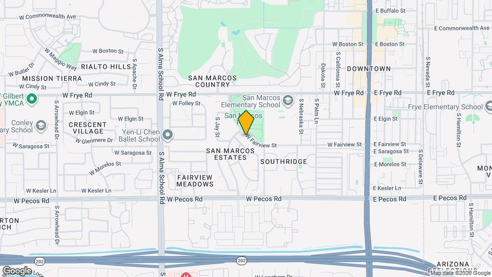 691 W Fairview St Map and Location Details