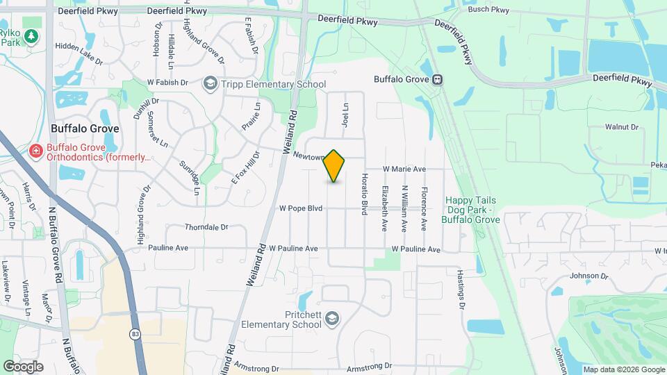 20693 N Eugene Ave Map and Location Details