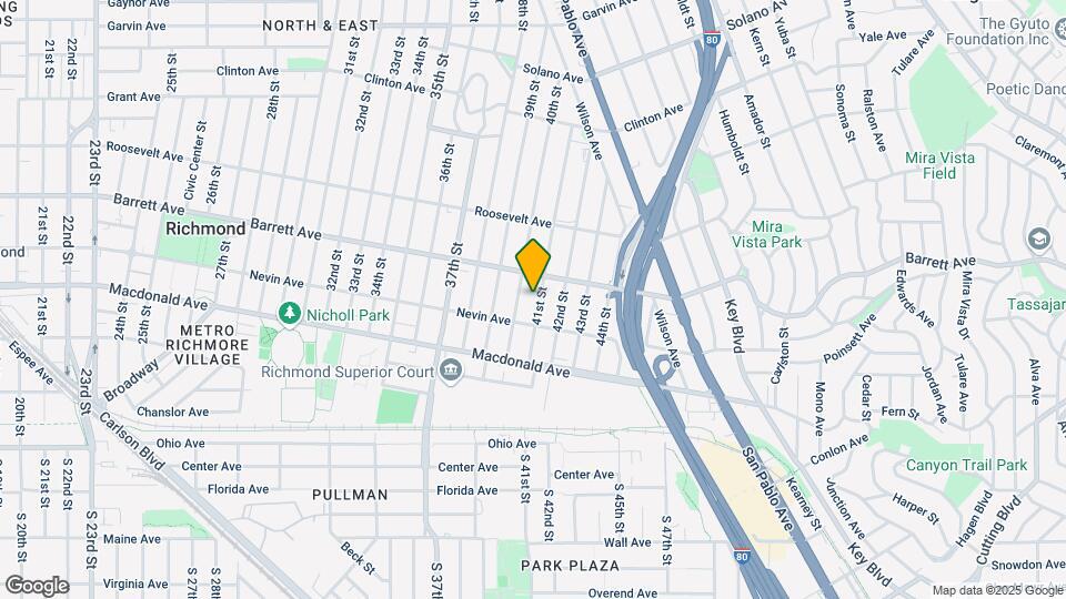 439 41st St Mapa y Detalles de la Ubicación