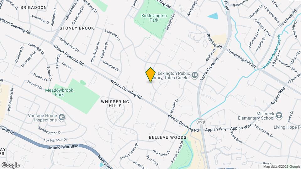 3411 Spangler Dr, Unit B Mapa y Detalles de la Ubicación