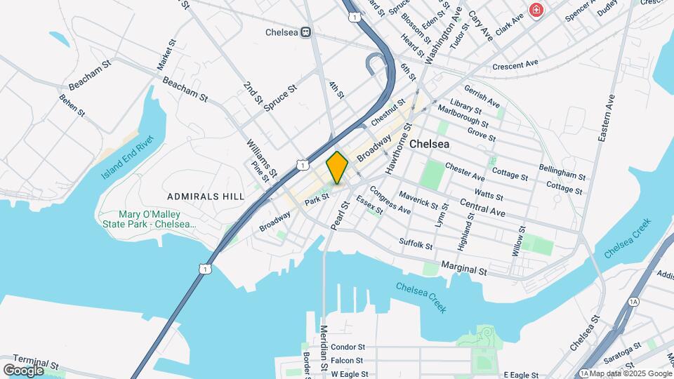 157 Winnisimmet St, Unit 157 Winnisimmet Street Mapa y Detalles de la Ubicación