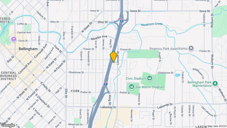 940 York St Map and Location Details