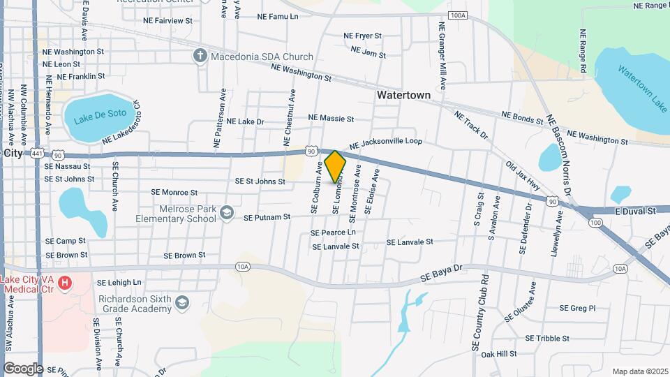 232 SE Lomond Ave Map and Location Details