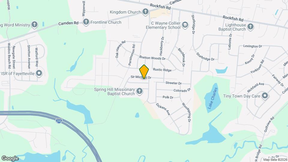 2110 Queen Elizabeth Ln Map and Location Details