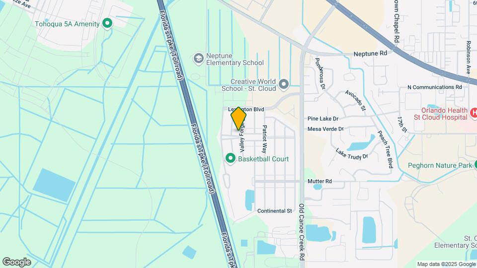 1894 Valley Forge Dr Map and Location Details