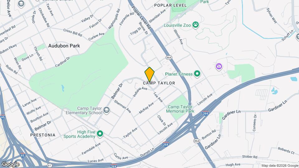 1591 Belmar Dr Map and Location Details