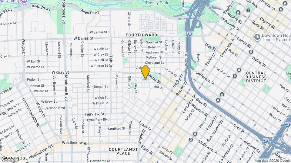 1310 W Webster St Map and Location Details