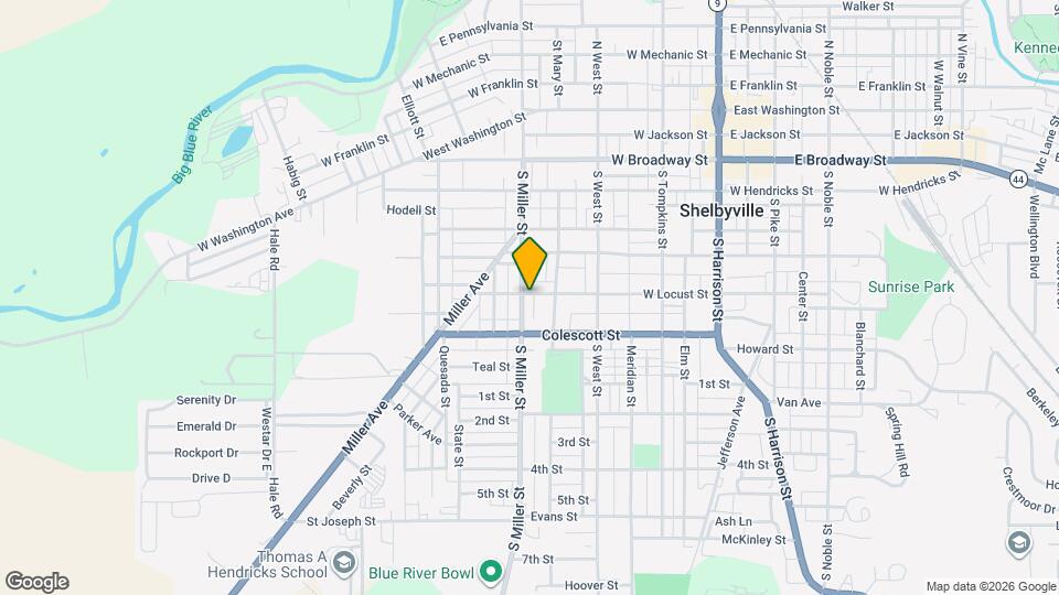 602 S Miller St Map and Location Details