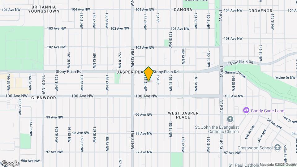 10035 155 St NW Map and Location Details