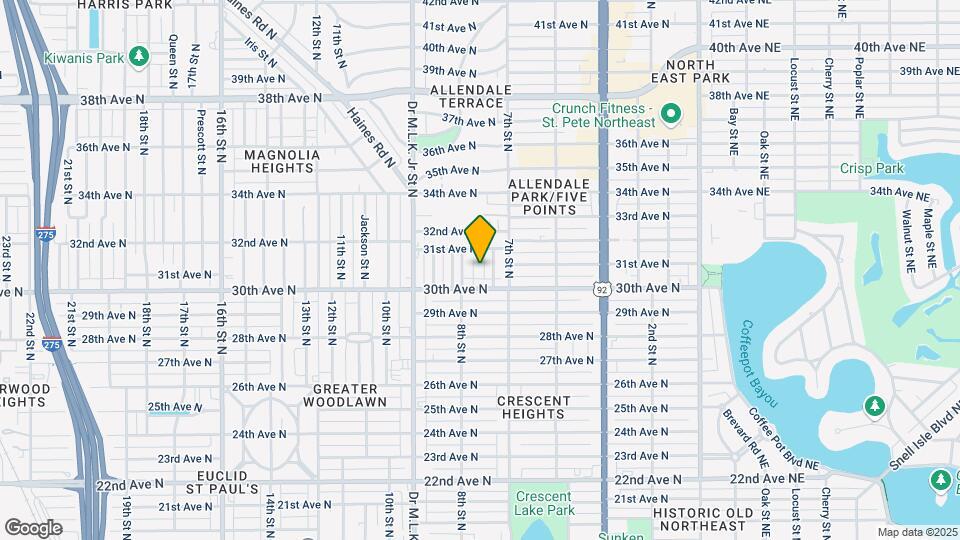 3035 Granville Ct N Map and Location Details