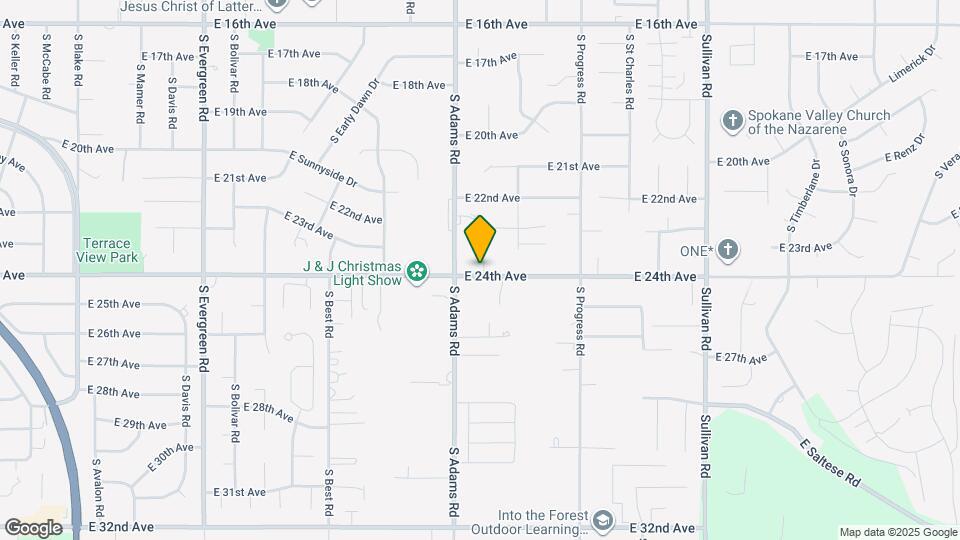 2818 S Marcus Ln Map and Location Details