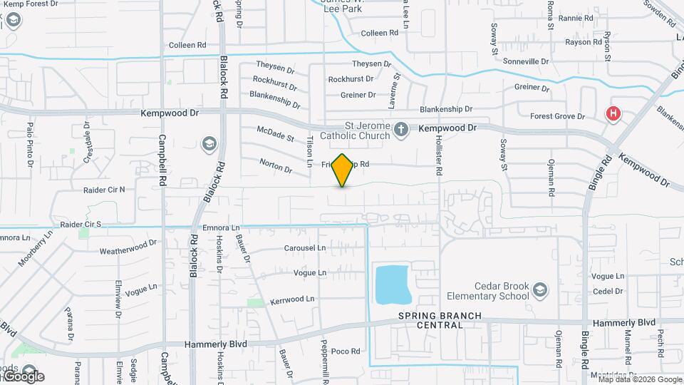 2515 Valleyfield Dr Map and Location Details