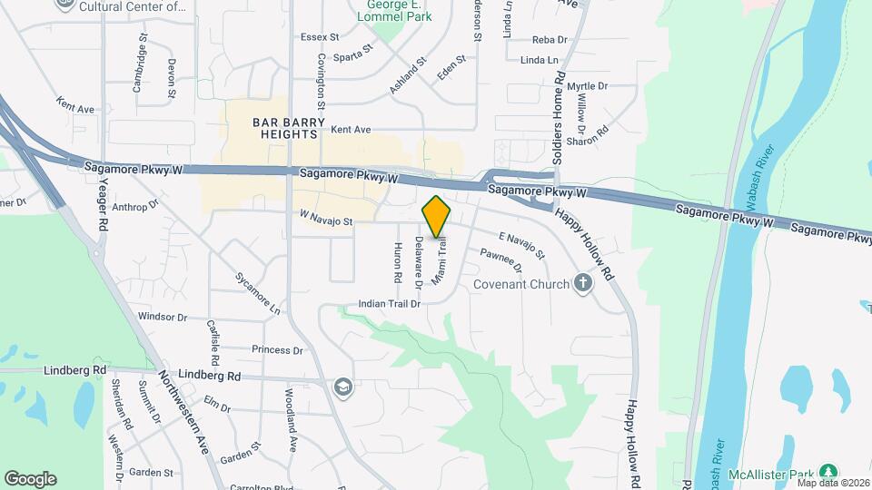 2225 Miami Trail Map and Location Details