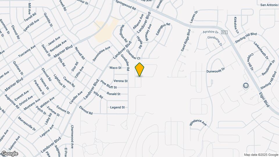 12543 Pine Bluff St Map and Location Details