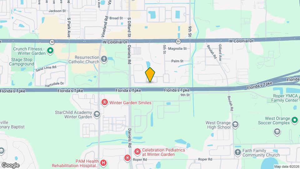 314 Daniels Pointe Dr Mapa y Detalles de la Ubicación