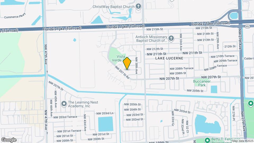 3860 NW 208th St Map and Location Details