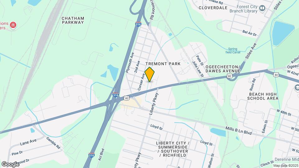 Colony Oaks Mobile Home Park Map and Location Details