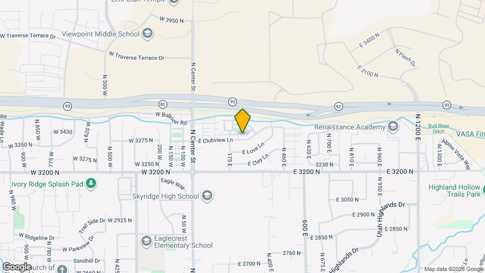 241 E Clubview Ln Map and Location Details