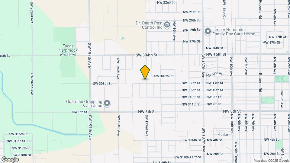 30778 SW 192nd Ave Map and Location Details